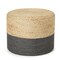 Edge Collections-18" x 14"-Handcrafted Braided Pouf Ottoman for Home Décor-1 pcs